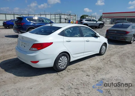 2016 Hyundai Accent Se из США, поврежденный, VIN KMHCT4AE5GU962816